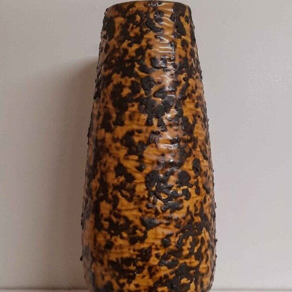 Giant Brutalist Vintage Fat Lava Vase West Germany - Picture 4 of 4